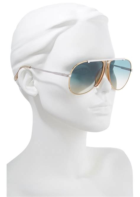 celine 62mm aviator sunglasses|nordstrom Celine sunglasses.